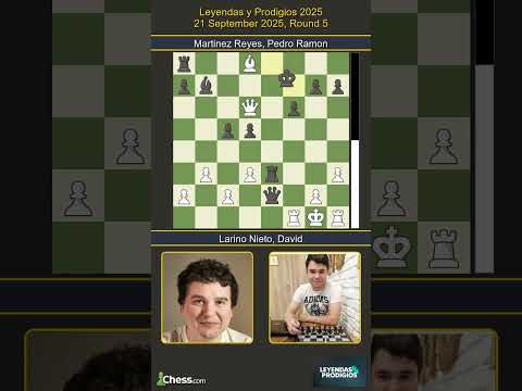 🇪🇸 David Larino Nieto vs Pedro Ramon Martinez Reyes 🇻🇪 | Leyendas y Prodigios 2025 | Round 5