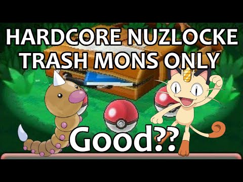 Pokémon Emerald Hardcore Nuzlocke using Trash Pokémon Only! (Emerald Trashlocke)