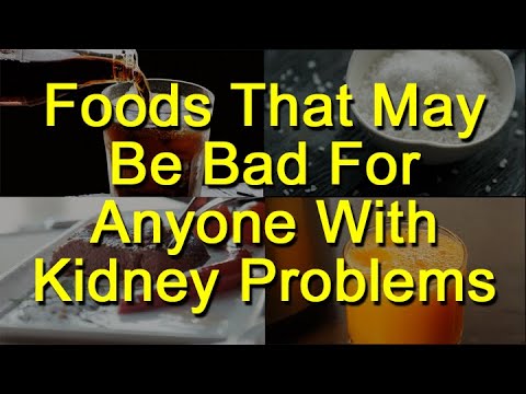 Foods That Are Bad For Kidneys