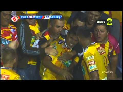 20-02-2015 CSH - LFC GOL DE ESTEBAN GRANADOS. #CSH 1-0 #LFC #DM935