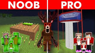 Download lagu NOOB VS PRO: DEER CULT HOUSE BUILD CHALLENGE in Minecraft 99 Nights in a Forest! mp3 Download lagu NOOB VS PRO: DEER CULT HOUSE BUILD CHALLENGE in Minecraft 99 Nights in a Forest! mp3