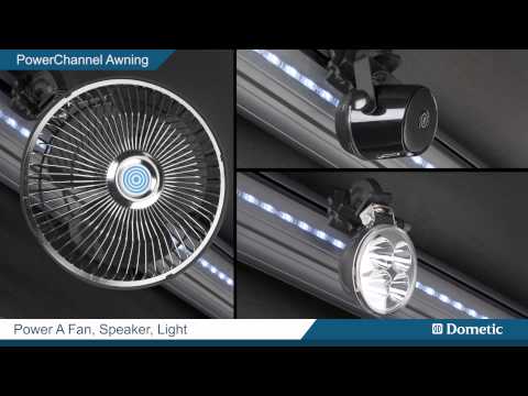 Dometic PowerChannel Awning For RV Campsite Convenience
