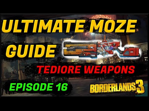 Are these Tediore guns the BEST for Moze? | Ultimate Moze Guide Episode 16 | Borderlands 3 |