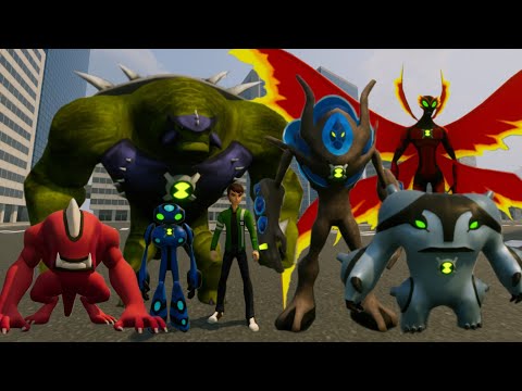 GALVAN BEN10 Gameplay ALL ULTIMATE ALIENS  | HOW TO DOWNLOAD GALVIN BEN10 GAME 