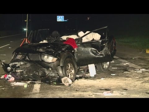 Sulzemoos: Unfall auf der A8 - vier Schwerverletzte