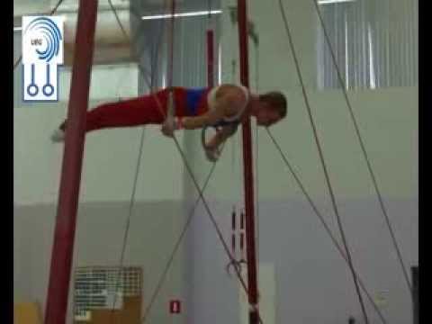 R Aleksandr Balandin From Hang vertical pull-up with straight arms to Support Scale (2 sec.)