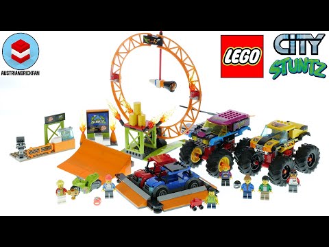 Vidéo LEGO City 60295 : L'arène de spectacle des cascadeurs