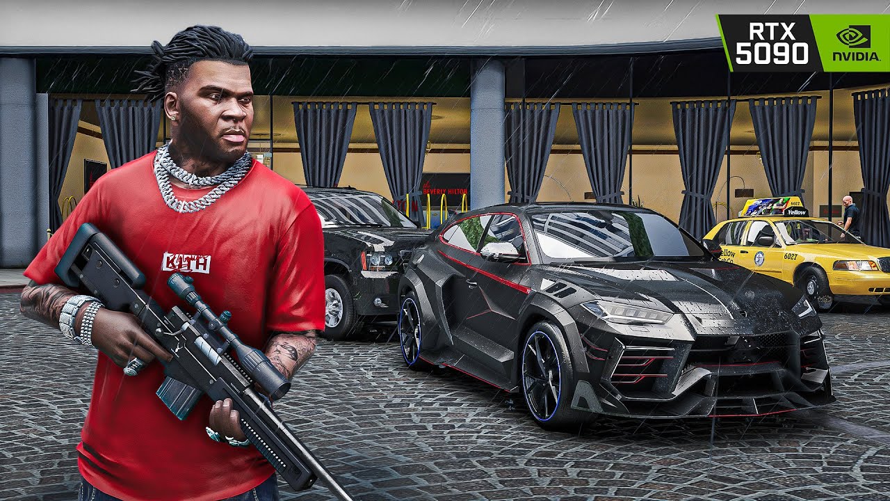 GTA 5 'Hotel Assassination' Mission 8K Gameplay | RTX 5090 Remastered Graphics MOD