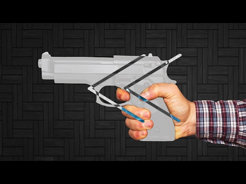 Reverse - HowToBasic - Paper Gun that Shoots
