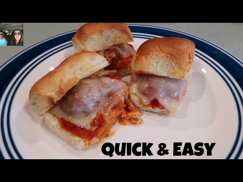 Cooking With Paul Quick & Easy Meatball Sliders Recipe | PaulAndShannonsLife