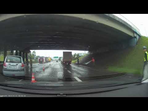 Wypadek na DTŚ 31.08.2021