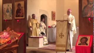 preview picture of video 'Liturgie de saint Jean Crysostome le 20 juillet 2014 à Saint-Rémy'