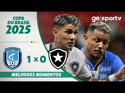 Gols e lances de Capital x Botafogo