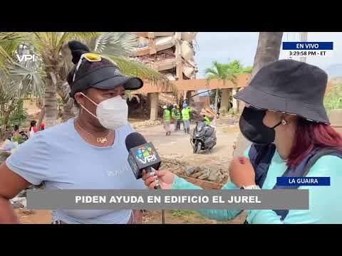 La Guaira: Piden ayuda en edificio El Jurel | En Vivo - 30Jun