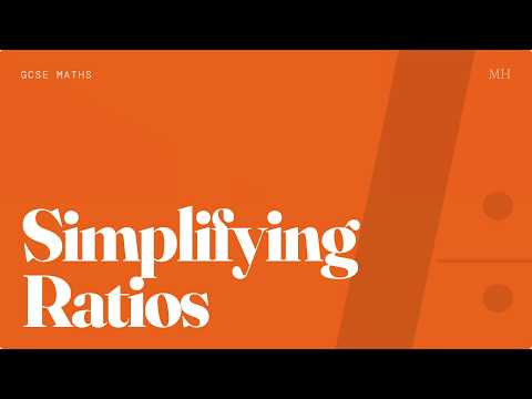 Ratios: What Are They and How Are They Simplified?