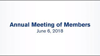 2018 Annual Meeting of Members