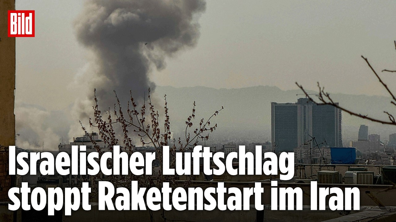 Militärvideos zeigen: Israel zerstört iranische Raketenwerfer