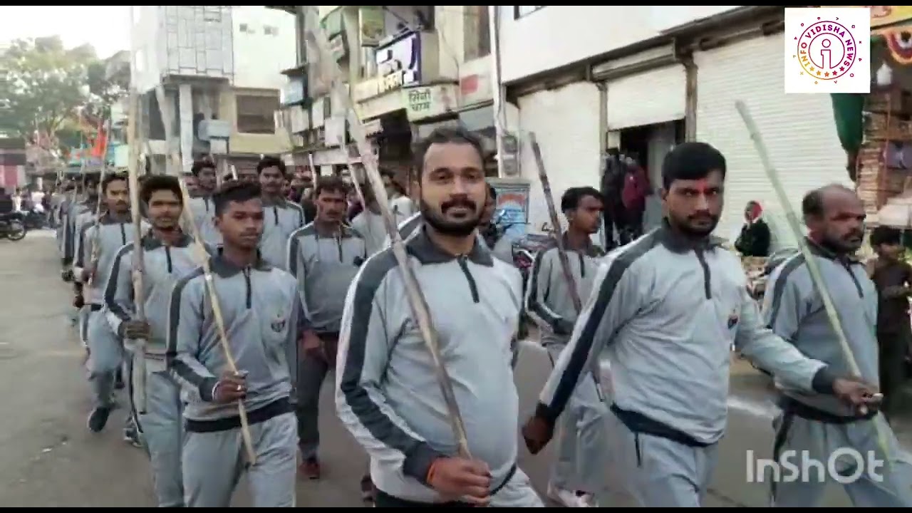 #विदिशा में निकली बजरंग दल की शौर्य यात्रा