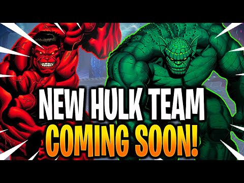 *NEW* HULKLING, RED HULK & ABOMINATION! NEW HULK TEAM COMING SOON! - MARVEL Strike Force - MSF