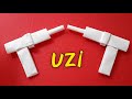 Kağıttan UZİ Yapımı How To Make A Paper Gun UZİ Origami Yapıştırıcısız Silah Nasıl Yap�