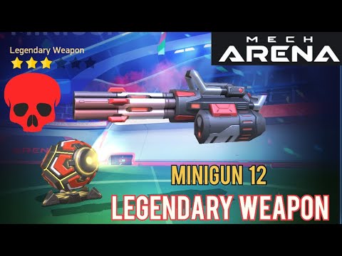 Arachnos - Minigun 12 - Mech Arena Carbine 12