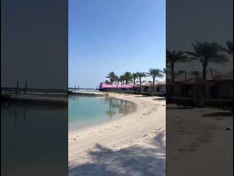 Hold the Views 😮 Bahrain 🇧🇭 Beach Site #beautiful #bahrain #beachvibes #explore #trending #viral