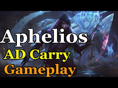 Aphelios ADC Gameplay - Aphelios + Lux = Double Root Madness