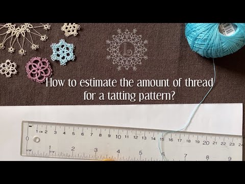 How to wind a shuttle TATTING LESSON 1 Frivolite