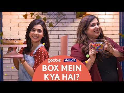 Gobble | Box Mein Kya Hai | Blueberry Cheesecake | Dessert Challenge | Ft. Shreya Gupto