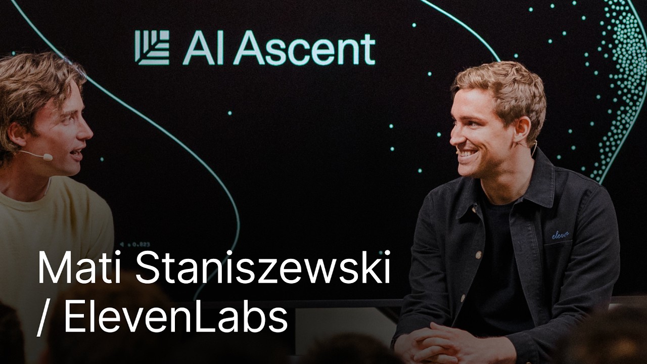 ElevenLabs' Mati Staniszewski on Voice as AI's Next Interface - Sequoia Capital