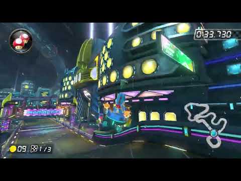 3DS Neo Bowser City [150cc] - 1:41.960 - Vincent (Mario Kart 8 Deluxe World Record)