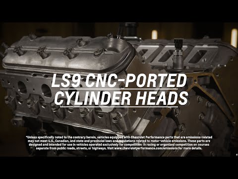 Chevrolet Performance - LS9 CNC-Ported Cylinder Heads Information & Specs