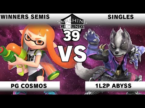 Smashing Grounds 39 Winners Semis - PG Cosmos (Inkling) VS 1L2P Abyss (Wolf)