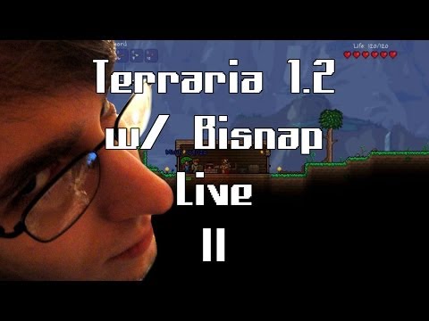 RockLeeSmile Live! - Terraria 1.2 w/ Bisnap (Part 2)