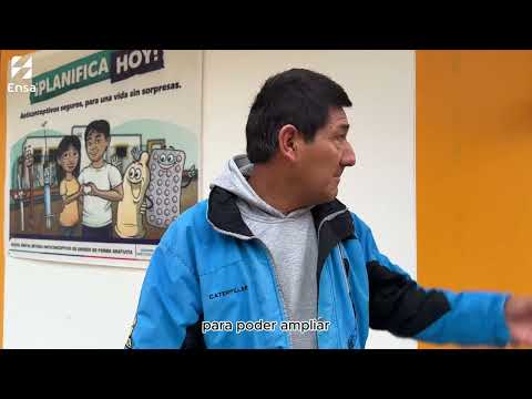 Ensa a través de la Unidad Empresarial Cajamarca Centro, llegó hasta el distrito de Paccha, video de YouTube