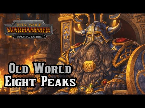 Old World MOD Makes Karak Eight Peaks AMAZING! - Total War: Warhammer 3 Immortal Empires