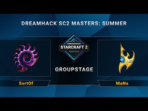 SC2 - SortOf vs. MaNa - DreamHack SC2 Masters Summer - Group D - EU
