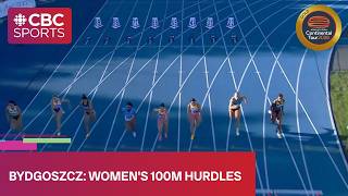 PHOTO FINISH in women's 100m hurdles at Continental Tour stop in Bydgoszcz | #CBCSports