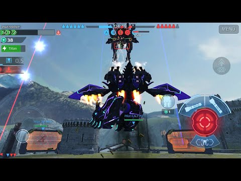 War Robots Testserver 5.6 Au Jon is stronger than Titan Au Ming !!!