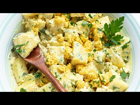 VEGAN ARGENTINIAN POTATO SALAD |Easy, Oil-Free, Gluten-Free|