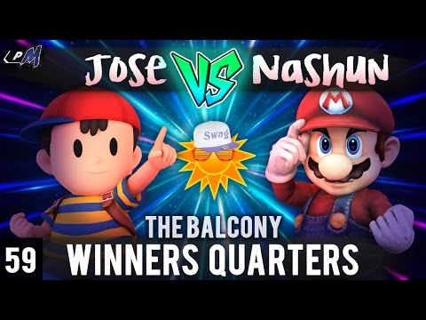 PM @ the Balcony 59 - Winners Quarters ft. Nashun (Mario) vs. Jose V (Ness)