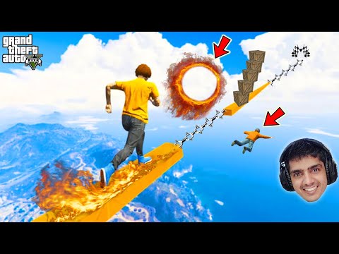 No One Can Complete This Hardest Foot Parkour Race In GTA V