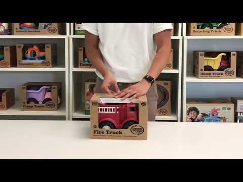 Slide 9 - Green Toy Fire Truck (video)