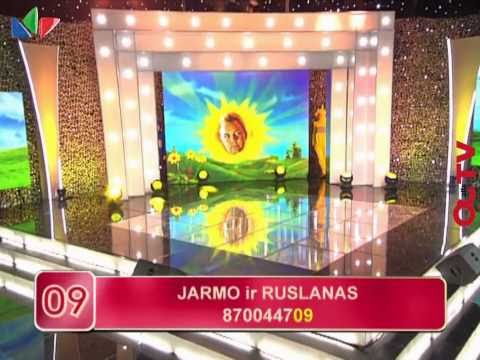 Jarmo ir Ruslanas virto teletabiais, Jokūbas ir Evelina žemaičiais (16 laida)