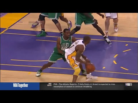 Tony Allen Defense on Kobe Bryant / 2010 NBA Finals Game 2 / Celtics vs Lakers