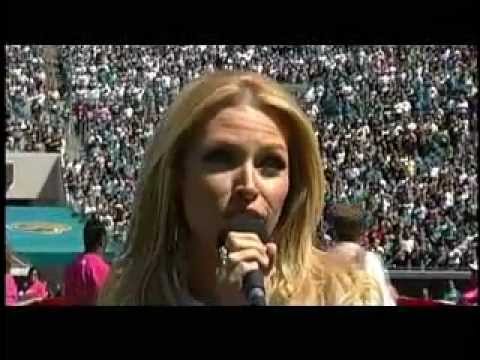 Crystal Hoyt Sings the Star Spangled Banner - Jacksonville Jaguars vs New Orleans Saints