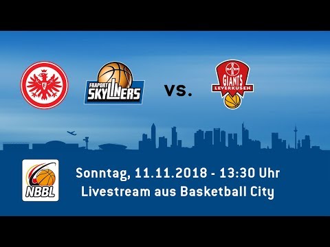 NBBL Heimspiel der Eintracht Frankfurt / FRAPORT SKYLINERS gegen Leverkusen