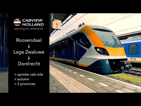 🇳🇱 Exhilarating Train Journey from Roosendaal to Dordrecht in 2024