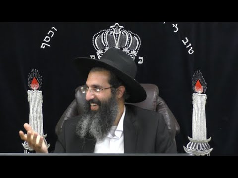 להוציא את הראש מפח האשפה 🗑 הרב שי עובד | חמישי - פרשת נשא - תשפא