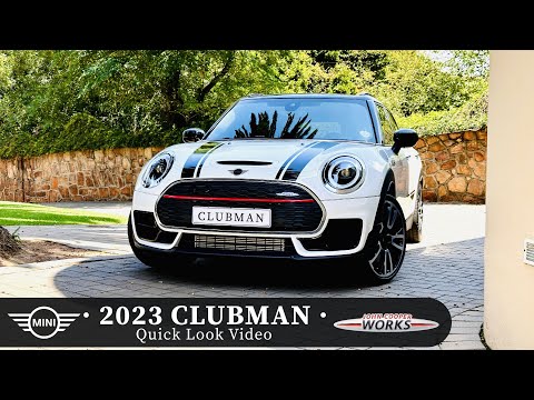 2023 MINI Clubman - John Cooper Works - Nanuq White - Quick Look